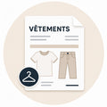 Fournisseur vêtements